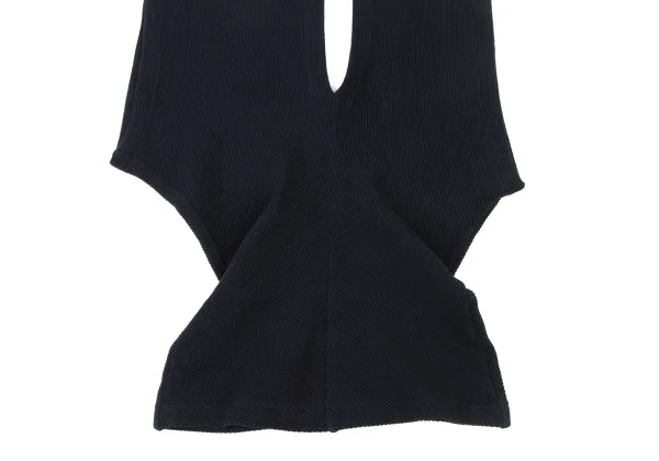 tricot COMME des GARCONS Cotton Stretch Drape V-neck Knit Vest K-176004_005