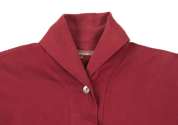 ROMEO GIGLI Cotton Shawl Collar Shirt K-176007_003