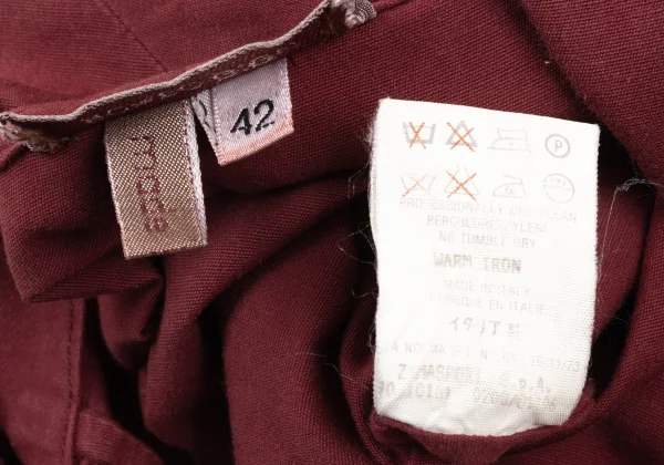 ROMEO GIGLI Cotton Shawl Collar Shirt K-176007_017