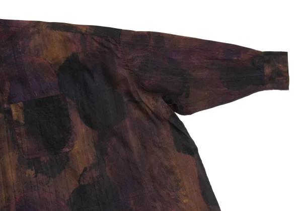 ROMEO GIGLI Watercolor Print Loose-fit Shirt K-176009_007