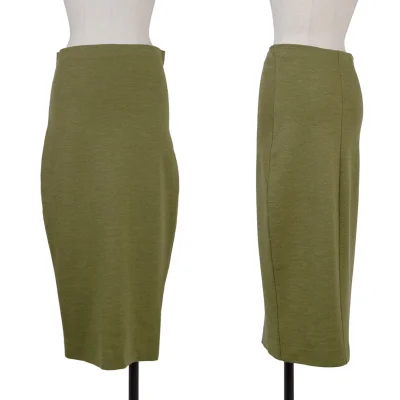 ROMEO GIGLI Side Voluminous-Silhouette Knit Skirt