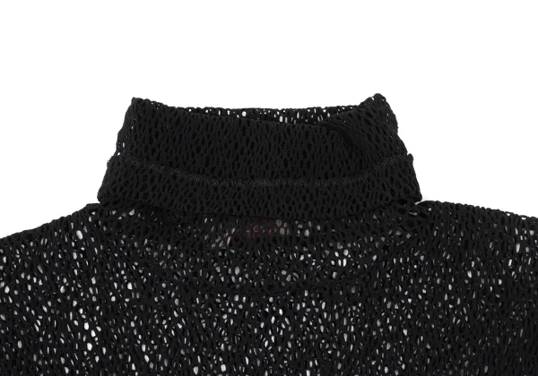 ROMEO GIGLI Mesh Stretch Turtleneck Dress K-176013_004