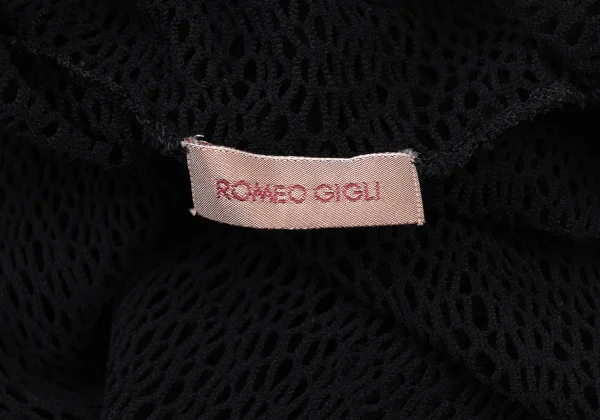 ROMEO GIGLI Mesh Stretch Turtleneck Dress K-176013_013