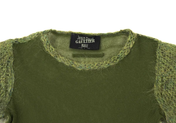 Jean Paul GAULTIER MAILLE Mesh Knit Paneling Top K-176016_003