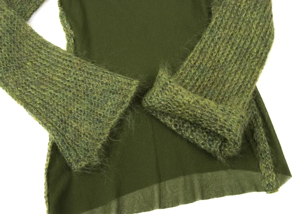 Jean Paul GAULTIER MAILLE Mesh Knit Paneling Top K-176016_005