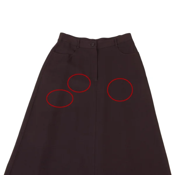 HELMUT LANG Poly Rayon Long Skirt K-176017_003