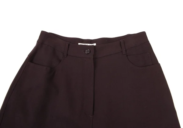 HELMUT LANG Poly Rayon Long Skirt K-176017_007