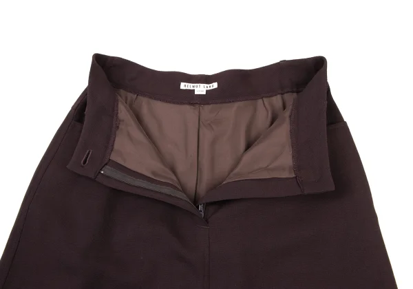 HELMUT LANG Poly Rayon Long Skirt K-176017_010