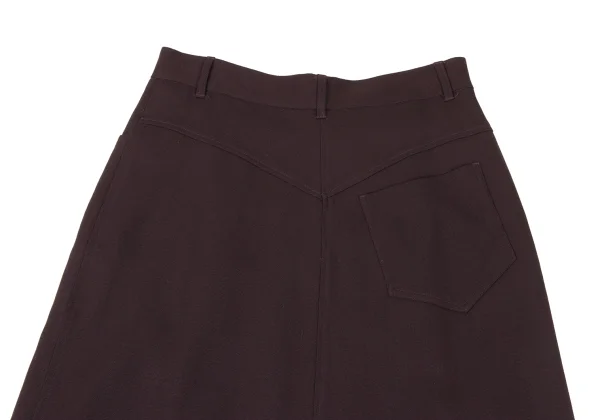 HELMUT LANG Poly Rayon Long Skirt K-176017_017
