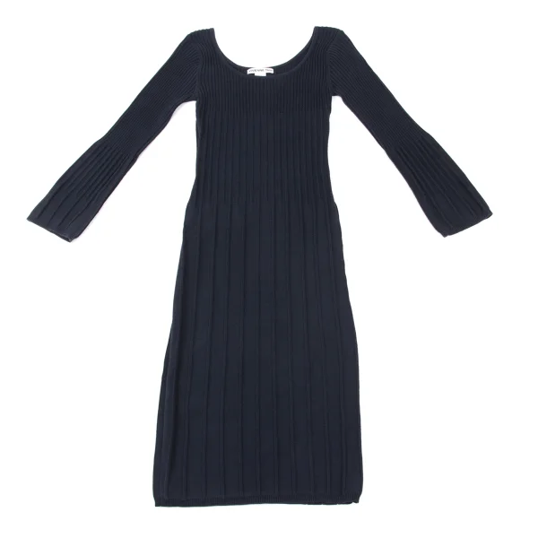 VIVIENNETAM Ribbed Cotton Long Dress K-176020_002