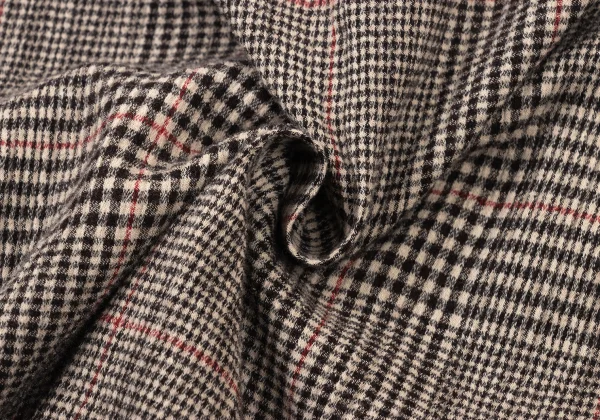 TSUMORI CHISATO Plaid Pleated Sailor Collar Top K-176022_014