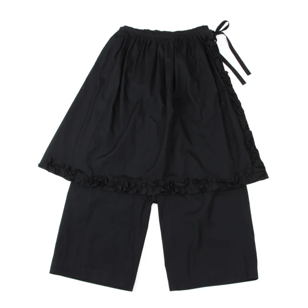 robe de chambre COMME des GARCONS Ruffled Wrap Pants Navy M K-176028_001