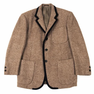 Y's for men Wool Piping Design Jacket