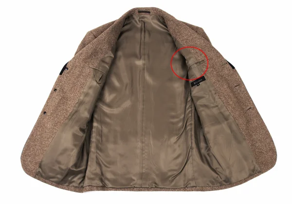 Y's for men Wool Piping Design Jacket K-176030_011