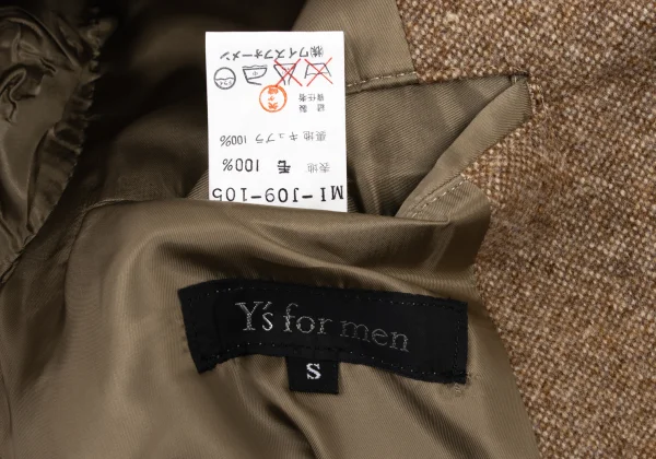 Y's for men Wool Piping Design Jacket K-176030_015