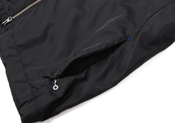 MARITHE + FRANCOIS GIRBAUD Nylon Zip Up Hoodie Jacket K-176032_010