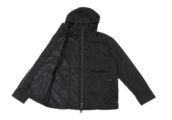 MARITHE + FRANCOIS GIRBAUD Nylon Zip Up Hoodie Jacket K-176032_012