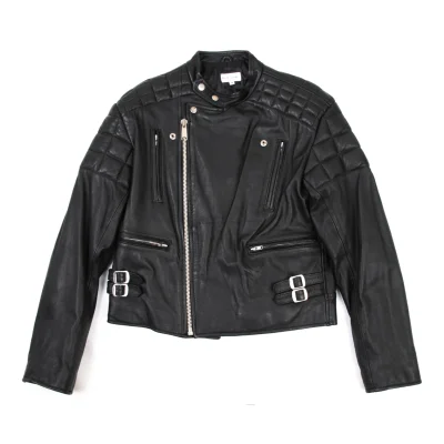 Paul Smith LONDON Quilted Leather Motorcycle Jacket