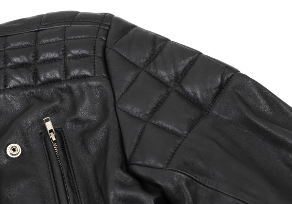 Paul Smith LONDON Quilted Leather Motorcycle Jacket K-176033_007