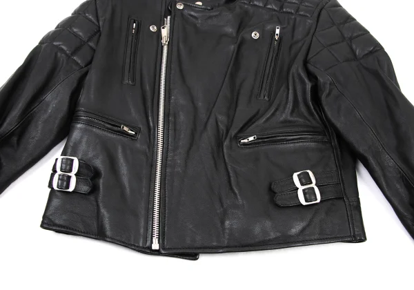 Paul Smith LONDON Quilted Leather Motorcycle Jacket K-176033_009