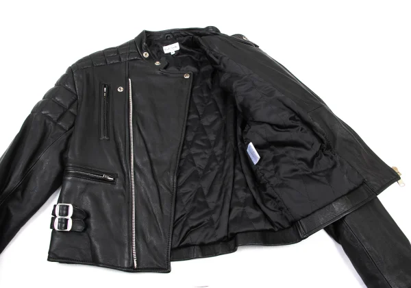 Paul Smith LONDON Quilted Leather Motorcycle Jacket K-176033_012