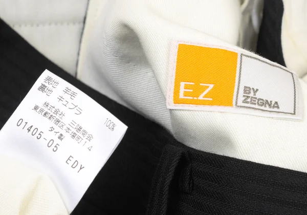 EZ by Zegna Wool Shadow Stripe Pants K-176035_013