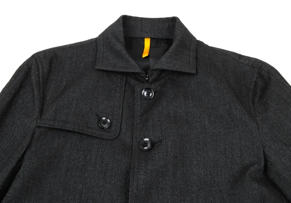 EZ by Zegna Wool Cotton Gun Patch Jacket K-176037_002