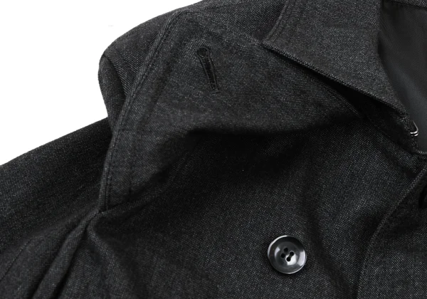 EZ by Zegna Wool Cotton Gun Patch Jacket K-176037_005