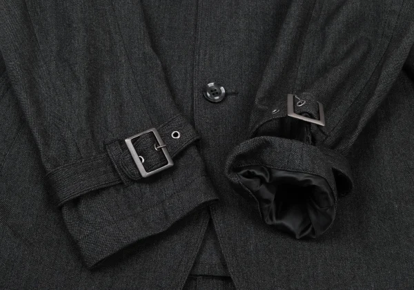 EZ by Zegna Wool Cotton Gun Patch Jacket K-176037_007