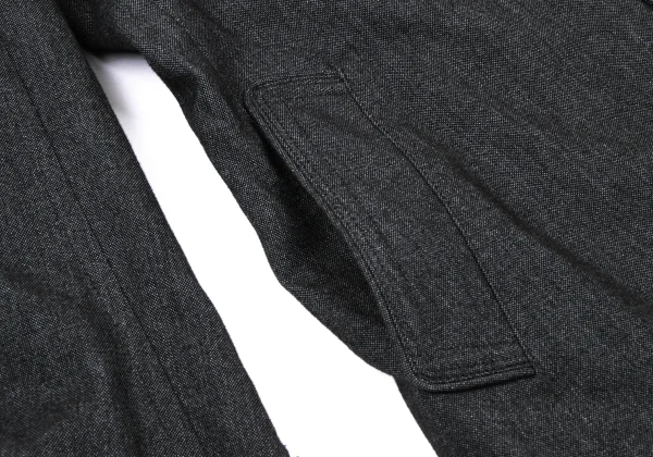 EZ by Zegna Wool Cotton Gun Patch Jacket K-176037_009