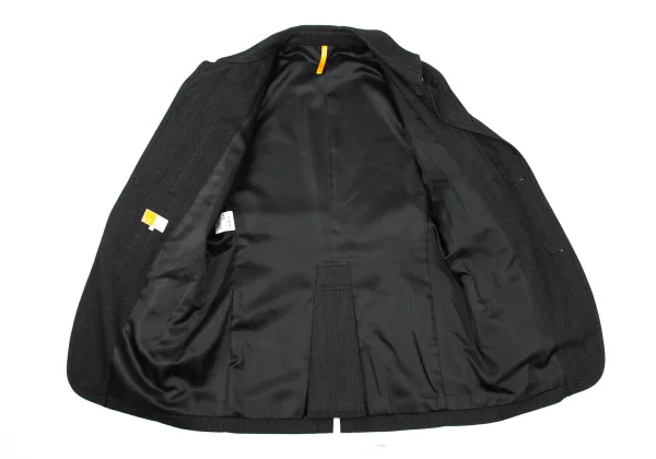 EZ by Zegna Wool Cotton Gun Patch Jacket K-176037_010