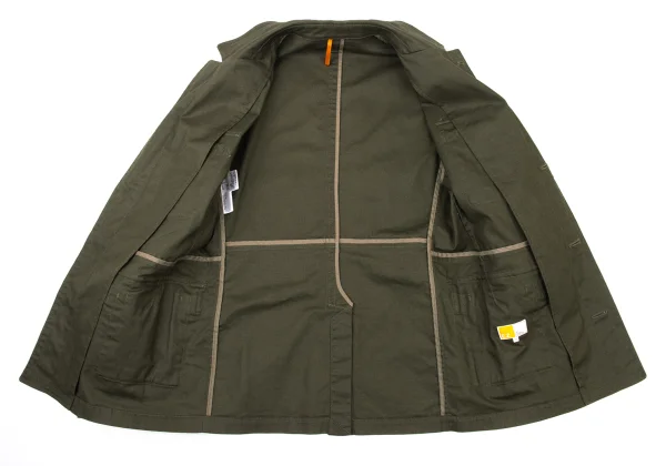 EZ by Zegna Stretch Cotton Safari Jacket K-176038_013