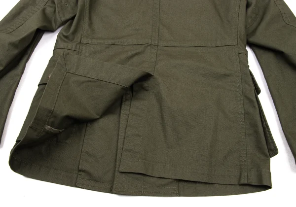 EZ by Zegna Stretch Cotton Safari Jacket K-176038_015
