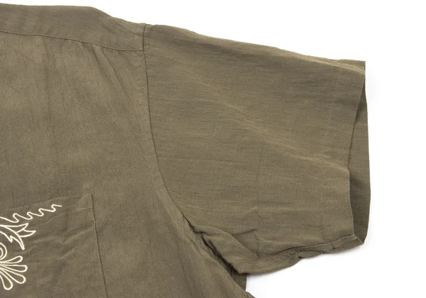 HIROKO HOMME Linen Rayon Embroidery Shirt K-176040_009