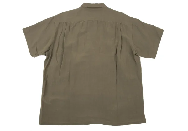 HIROKO HOMME Linen Rayon Embroidery Shirt K-176040_013