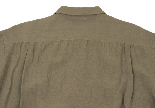 HIROKO HOMME Linen Rayon Embroidery Shirt K-176040_014