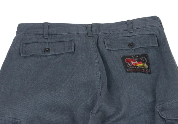 Karl Helmut Logo Patch Flap Pocket Pants K-176042_012