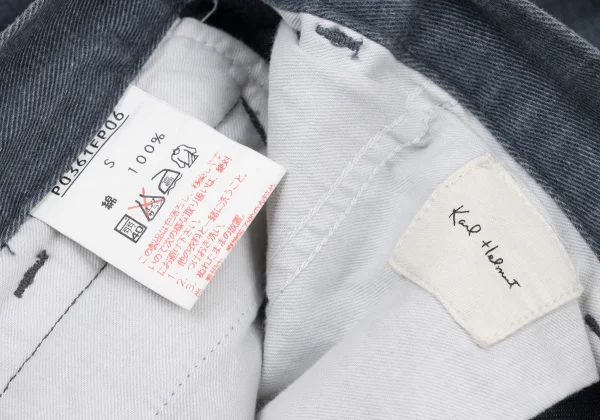 Karl Helmut Logo Patch Flap Pocket Pants K-176042_015