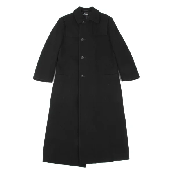 tricot COMME des GARCONS Wool Yoke Patch Coat K-176044_002