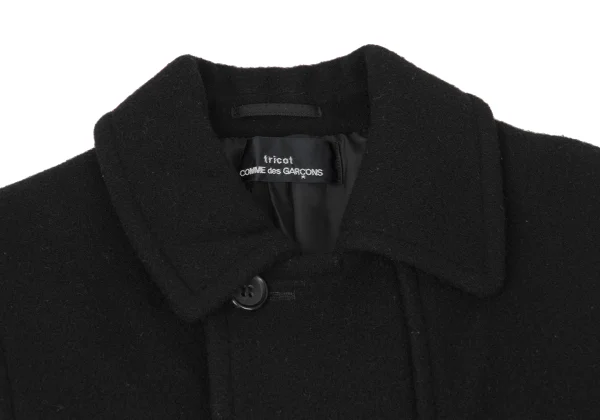 tricot COMME des GARCONS Wool Yoke Patch Coat K-176044_004
