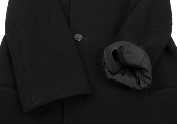 tricot COMME des GARCONS Wool Yoke Patch Coat K-176044_008