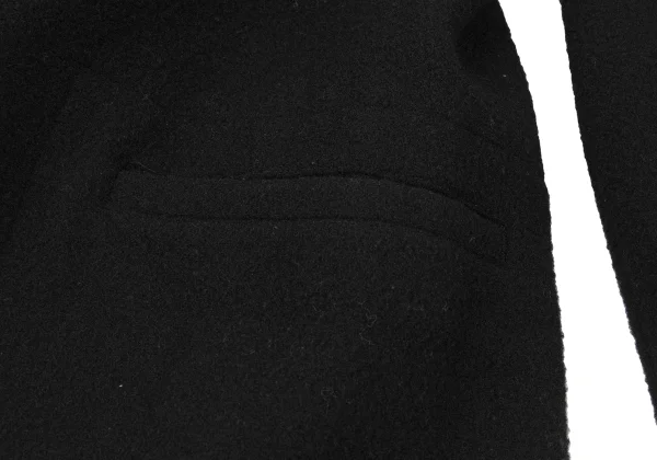 tricot COMME des GARCONS Wool Yoke Patch Coat K-176044_010