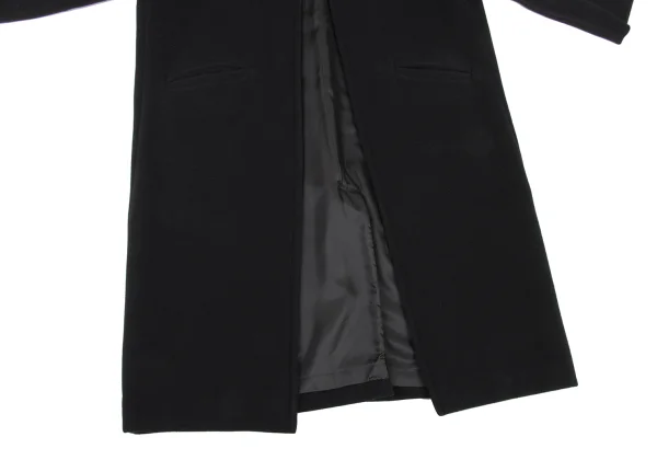 Y's Hook Fastenings Melton Wool Long Coat K-176046_008