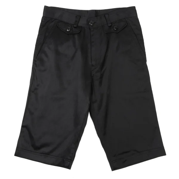Y's Cupra Cotton Shorts Black 2 K-176047_001