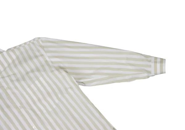 ISSEY MIYAKE MEN Striped Collar Design Long Sleeved Shirt  K-176048_008