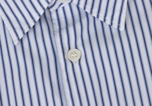 CDG Cutting Hem Design Striped Shirt K-176051_005