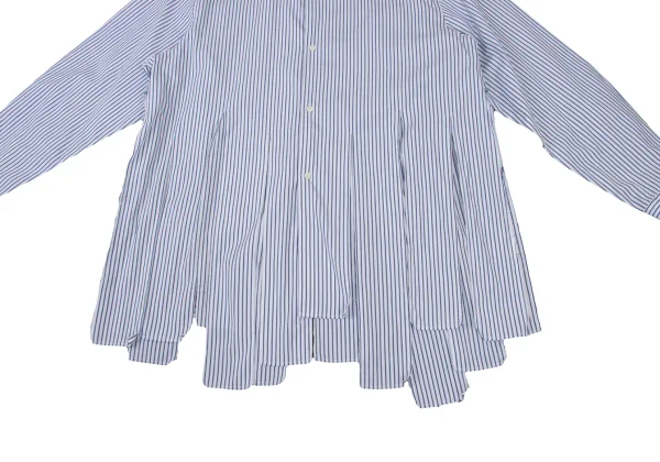 CDG Cutting Hem Design Striped Shirt K-176051_008