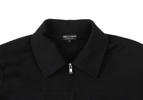 COMME des GARCONS HOMME PLUS Back Skull Perforated Design Zip Jacket K-176053_009