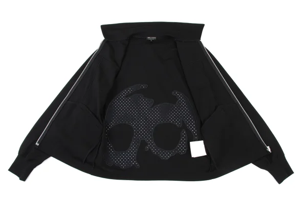 COMME des GARCONS HOMME PLUS Back Skull Perforated Design Zip Jacket K-176053_015