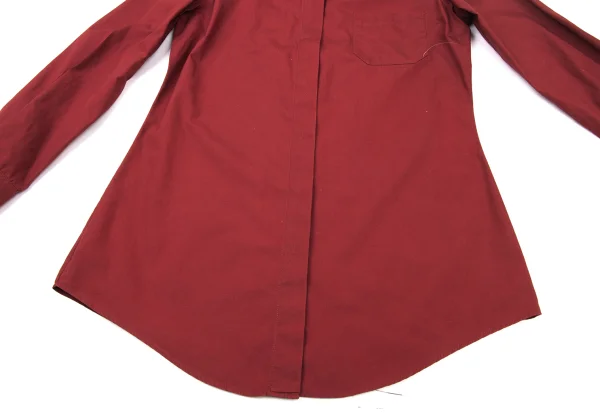 Jean Paul GAULTIER CLASSIQUE Metal Plate Design Cotton Shirt K-176054_016